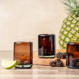 VERV Handblown Tamarind Glasses - Rancho Diaz