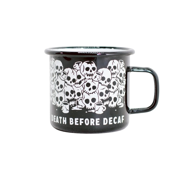 PKC Death Before Decaf Coffee Mug - Rancho Diaz