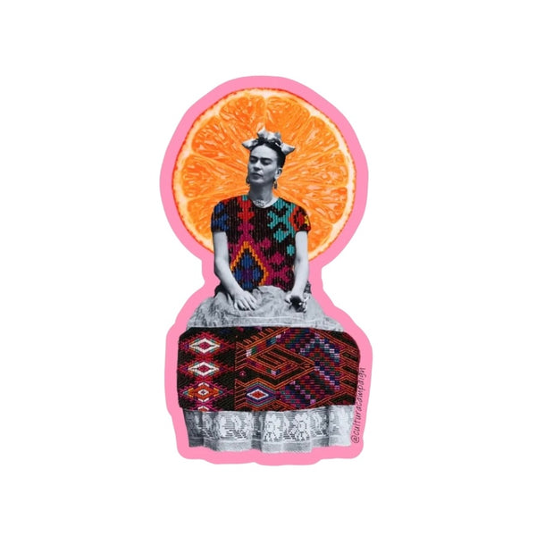 CCG Frida Huipil Collage Sticker - Rancho Diaz