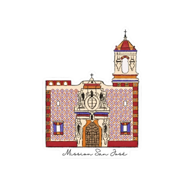 CCG Mission San Jose Sticker - Rancho Diaz