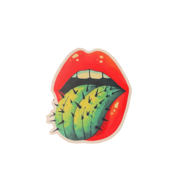 LKA Cactus Mouth Sticker - Rancho Diaz