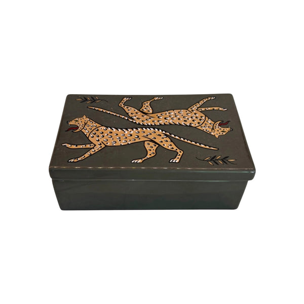SPFG Duo Leopard Ceramic Box - Rancho Diaz