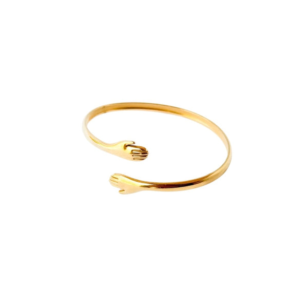 NPT Hugging Hands Cuff Bracelet - Rancho Diaz