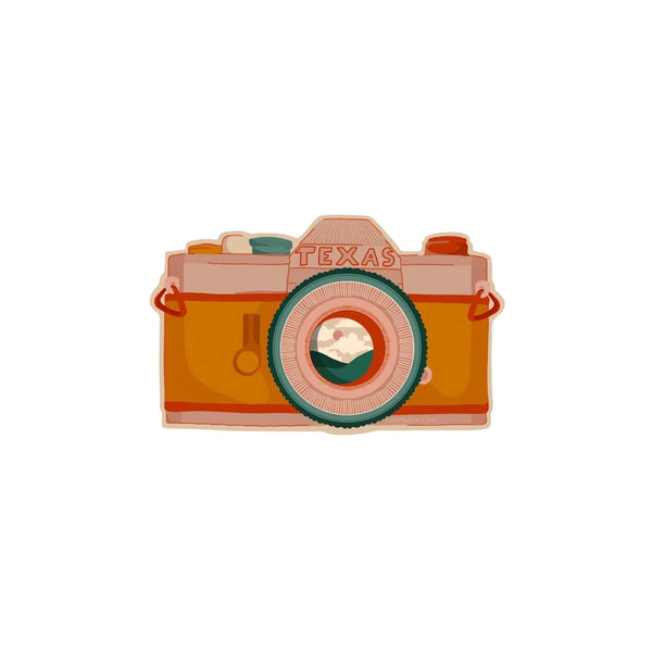 *SHIPTBD*LPH Vibey Camera Vinyl Sticker - Rancho Diaz