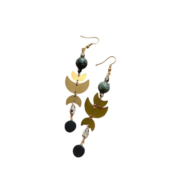 XTRA Moon Phase Earrings - Rancho Diaz