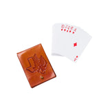 MTBE Bluebonnet Leather Playing Cards - Rancho Diaz