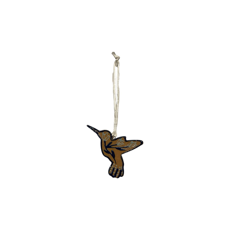 TKD Hummingbird Ceramic Ornament