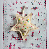 SKCO Neon Confetti Star Ornament - Rancho Diaz