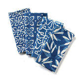 SRR Indigo Dabu Cotton Napkins - Set of 4 - Rancho Diaz