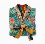 *SRR Recycled Sari Spa Bath Robe - Rancho Diaz