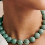 *HPLA Été Hand Knotted Beaded Necklace Pvd Beads - Rancho Diaz