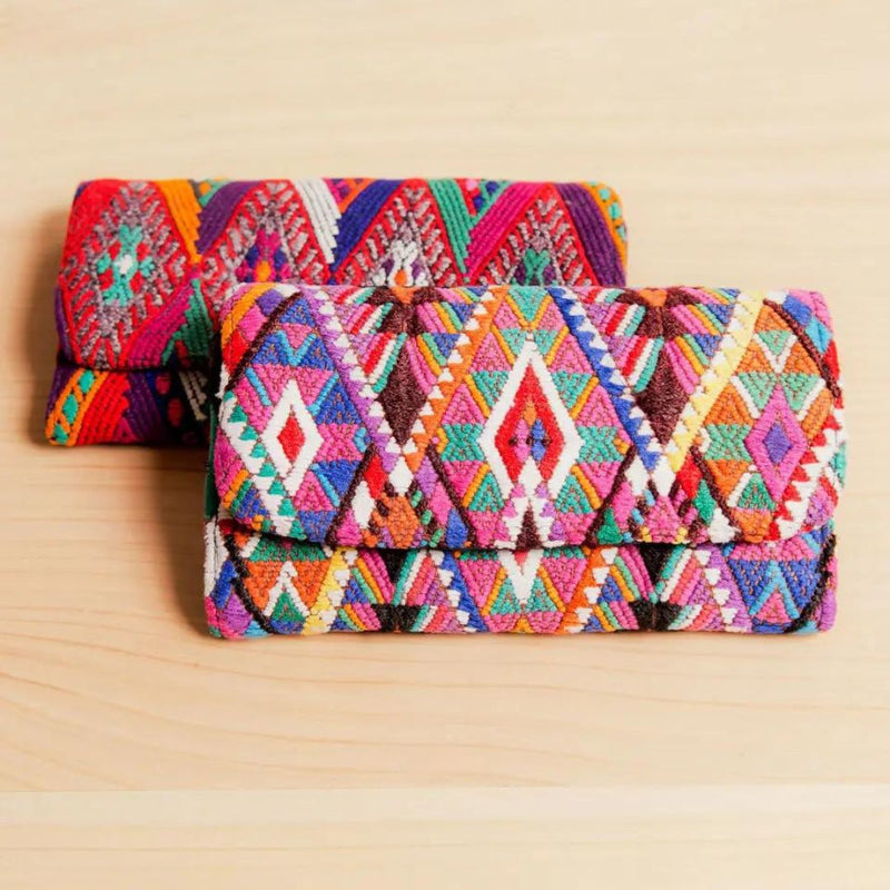 APO Huipil Woven Clutch - Assorted - Rancho Diaz