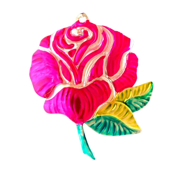 TTC Rose Tin Ornament - Rancho Diaz