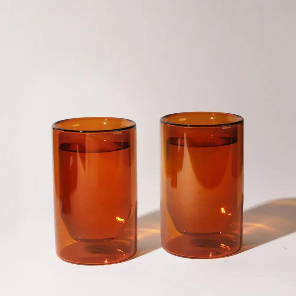 Dverg Double Wall Tumbler 210ml Amber DVERG】DOUBLE WALL TUMBLER