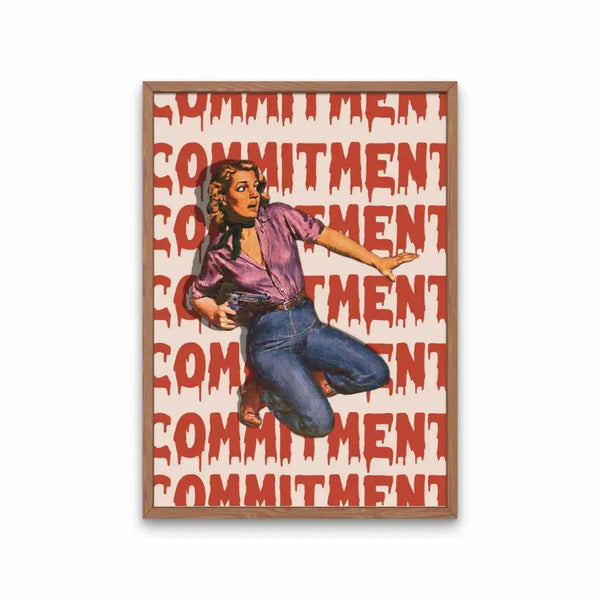 LKA Fear of Commitment Art Print - Rancho Diaz