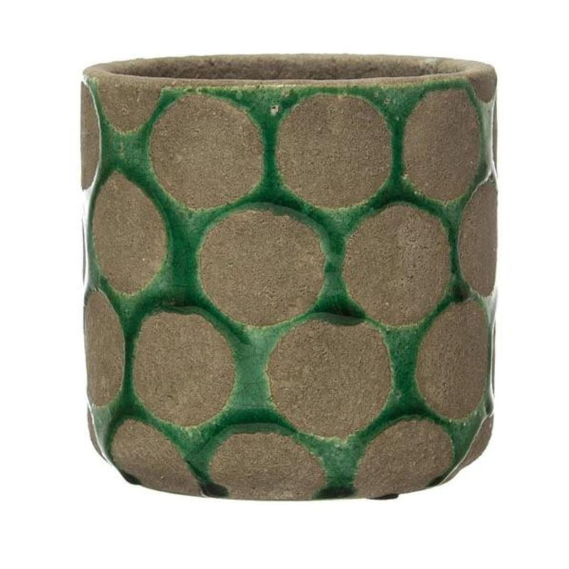 CCO Terra- Cotta Dot Planter - Rancho Diaz