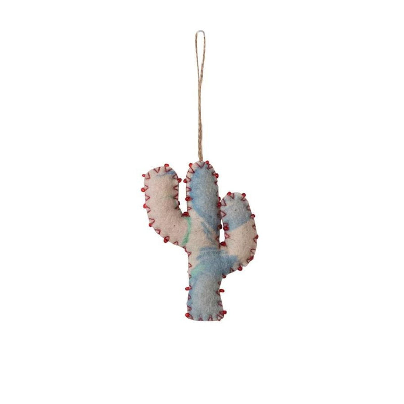 CCO Wool Cactus Ornament - Rancho Diaz