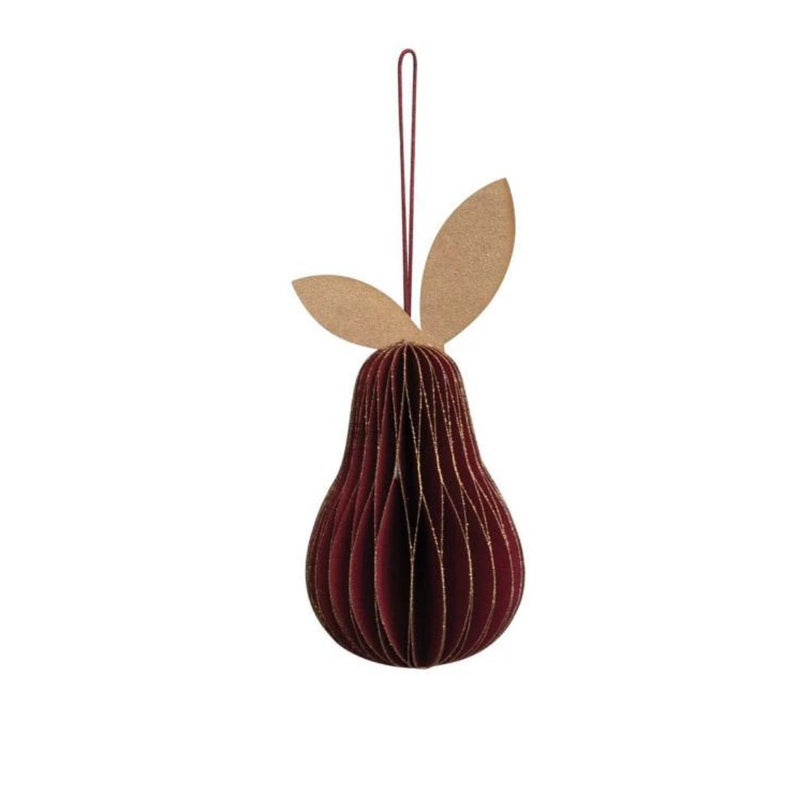 CCO Honeycomb Pear Ornament - Rancho Diaz