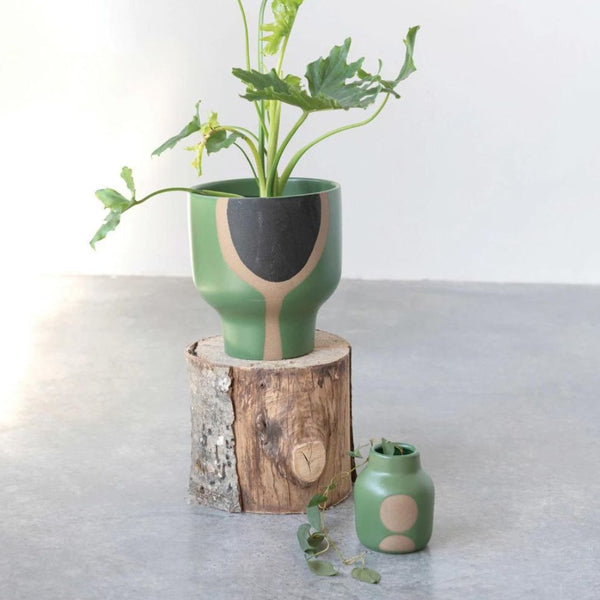 CCO Botanist Stoneware Planter (Curbside & in-store pick up only) - Rancho Diaz