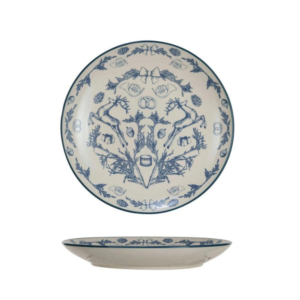 CCO Timeless Holiday Stoneware Plate - Rancho Diaz