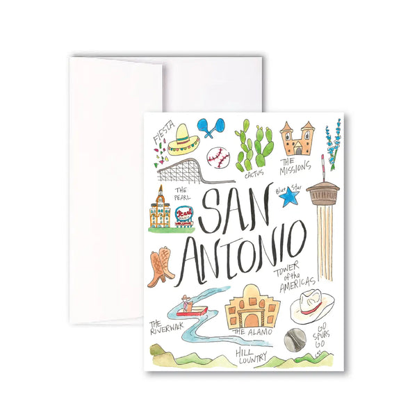 FAV San Antonio Icons Card - Rancho Diaz