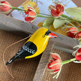 O4O Gold Finch Ornament - Rancho Diaz