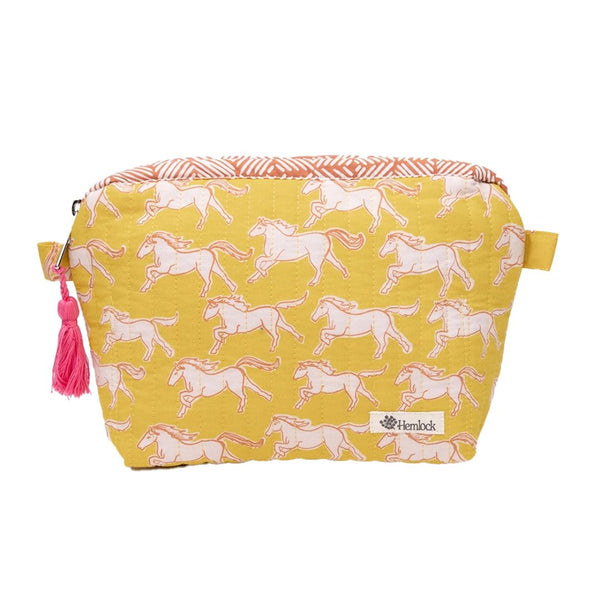 HEML Horses Quilted Pouch - Rancho Diaz