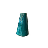 CCO Blue Terracotta Cone Vase - Rancho Diaz