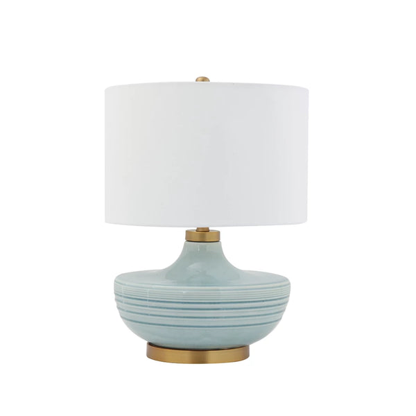 CCO Aqua Linen Lamp(curbside & in-store pick up only) - Rancho Diaz