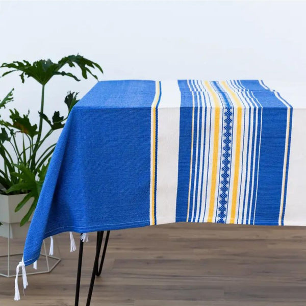 SIR Hand Loom Table Linen - Royal Blue - Rancho Diaz