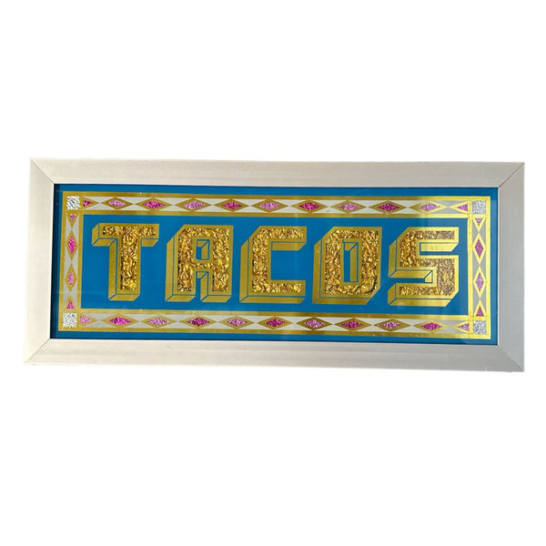 MQG  "Tacos" Mirror Art (curbside or in-store only) - Rancho Diaz