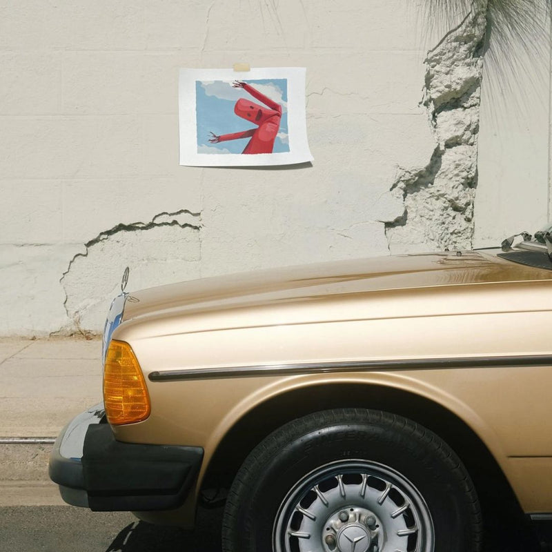 CRY Roadside Vignette - Modern Paint by Numbers Kit - Rancho Diaz