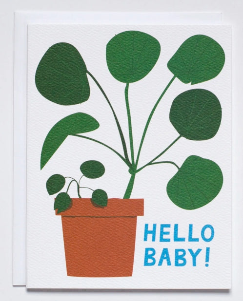 BQW* Hello Baby Note Card - Rancho Diaz