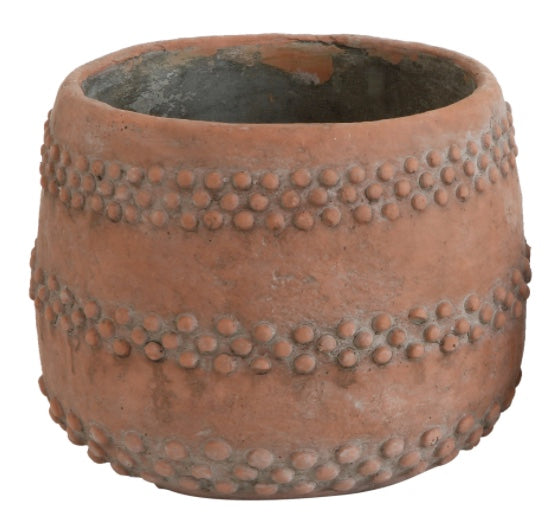 CCO Cement Planter with Stipple Detail (Curbside & in-store pick up only) - Rancho Diaz