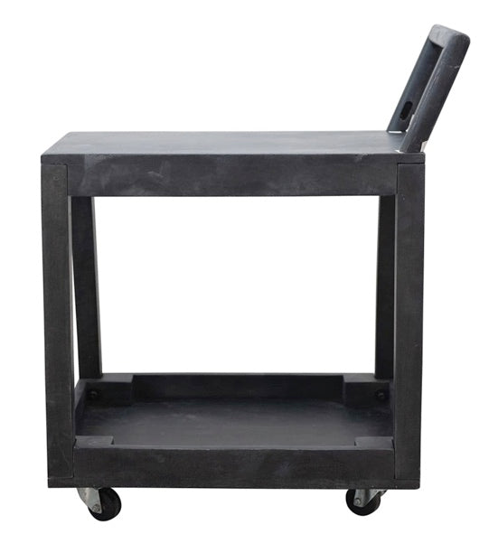 BMV* Black Wood 2-Tier Bar Cart (Curbside & in-store pick up only) - Rancho Diaz