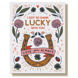 PPP Damn Lucky Love Card - Rancho Diaz
