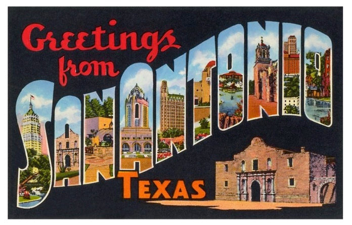 FIMG Greetings From San Antonio Postcard - Rancho Diaz