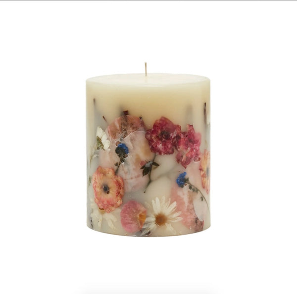 ROSY Apricot Rose Candle (Curbside & in-store pick up only) - Rancho Diaz