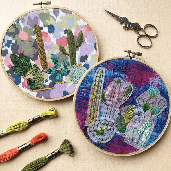MCJ* Cactus Embroidery Kit - Rancho Diaz