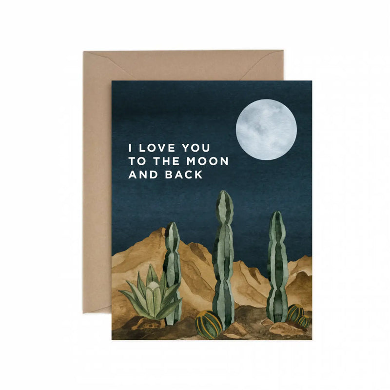 PAC Moon and Back Love Card - Rancho Diaz