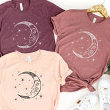 CTS* Celestial Moon T-Shirt (Mauve) - Rancho Diaz