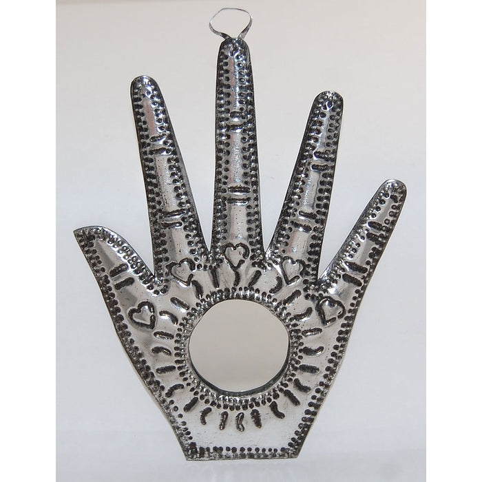 SEDS Tin Hand With Mirror - Rancho Diaz
