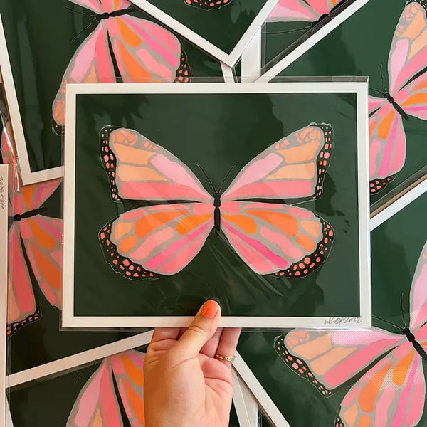 AB Marais Butterfly Print - Rancho Diaz