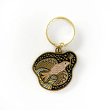 PPP Folk Bird Guide Enamel Keychain - Rancho Diaz