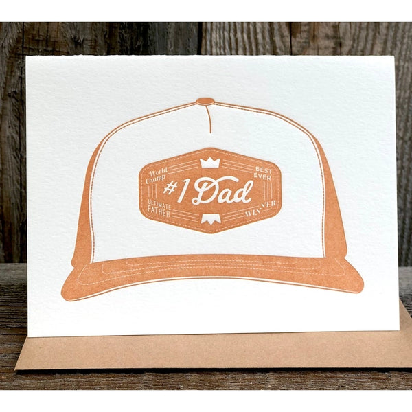 IPP Fathers Day Orange Hat Card - Rancho Diaz