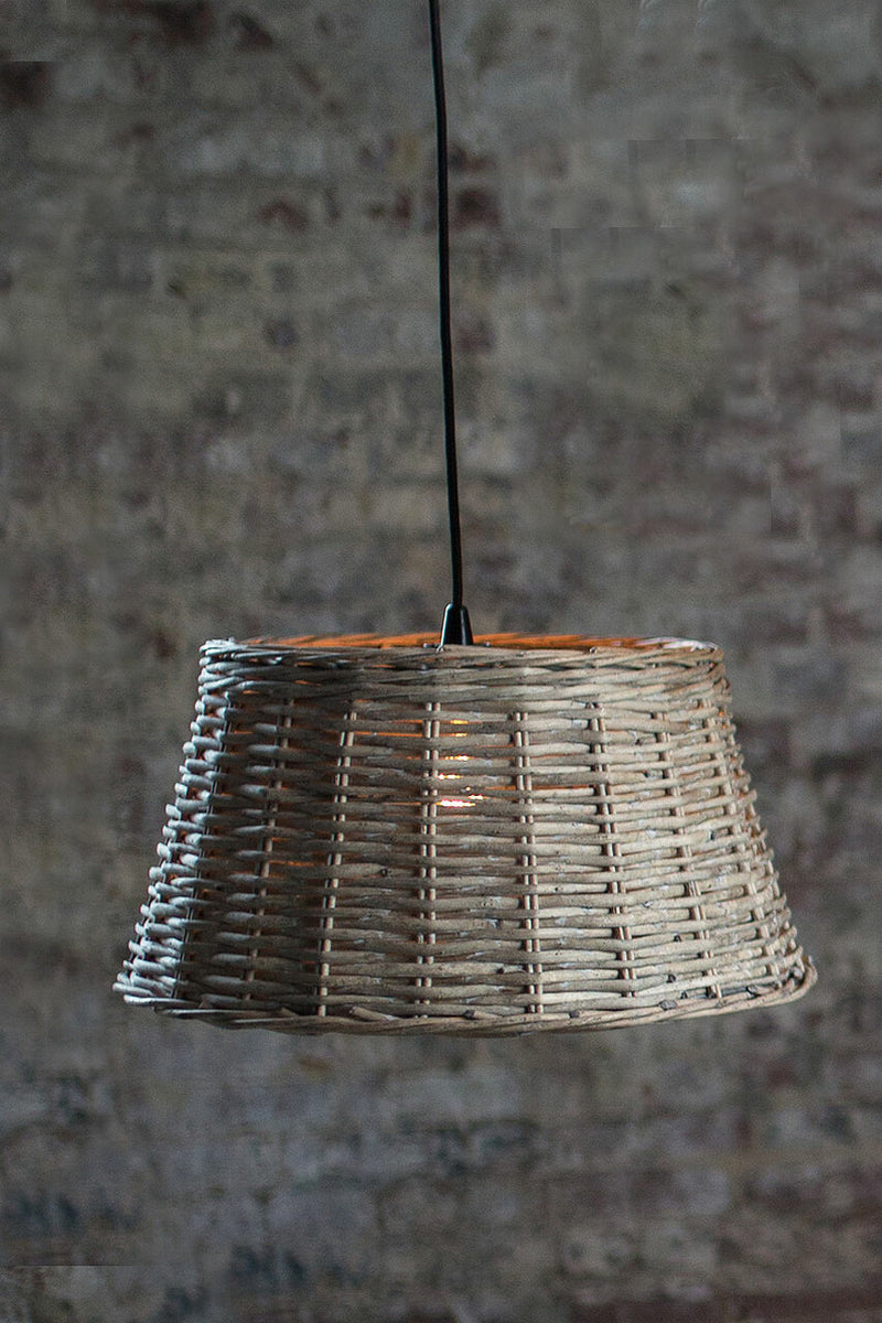 VAVI Handwoven Round Pendant Shade (special order)(Curbside & in-store pick up only) - Rancho Diaz