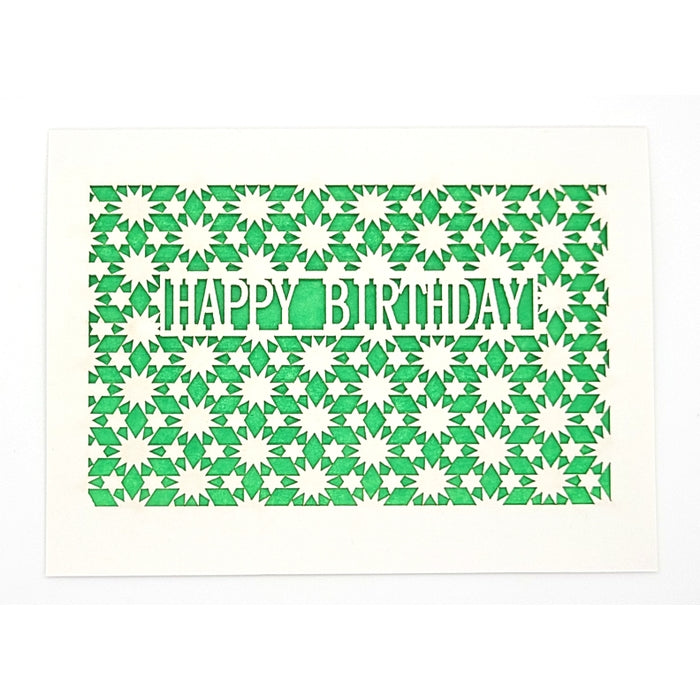 TWH* Happy Birthday Star Card - Rancho Diaz