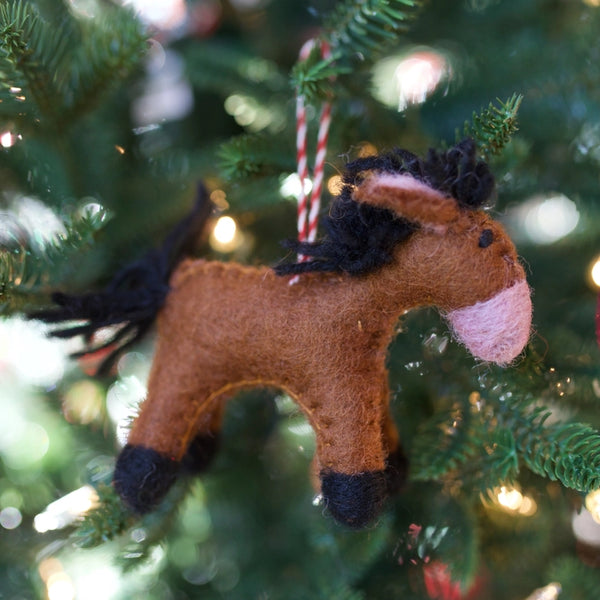 O4O Horse Wool Ornament - Rancho Diaz