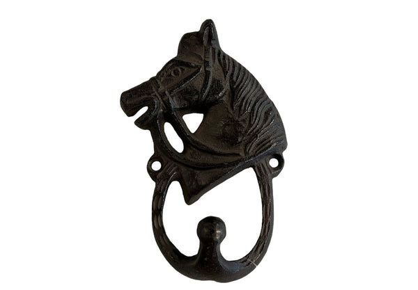 WLCO Cast Iron Horse Wall Hook - Rancho Diaz