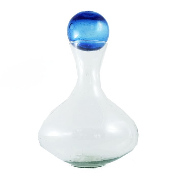 SOBG Large Clasico Decanter with Light Blue Topper (Curbside & in-store pick up only) - Rancho Diaz